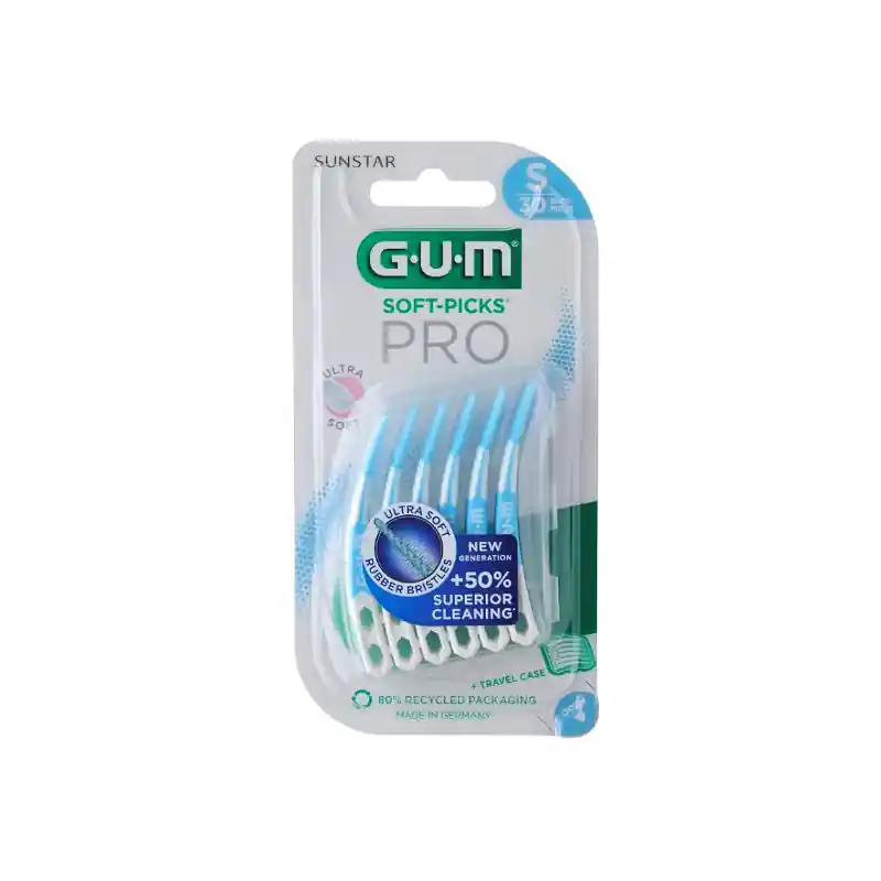 Gum Softpicks Pro Scovolino per Pulizia Denti Misura S 30 Pezzi Offerta Limitata