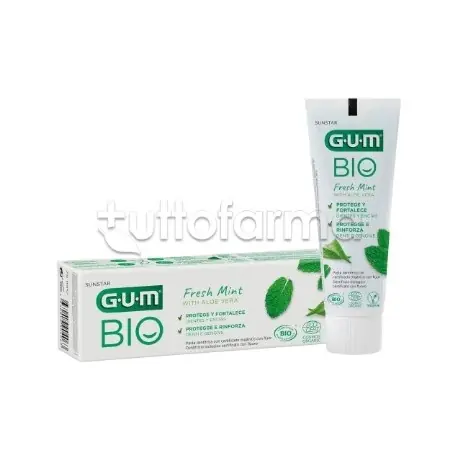 Gum Bio Dentifricio Biologico Gusto Menta 75ml Prezzo Di Fabbrica