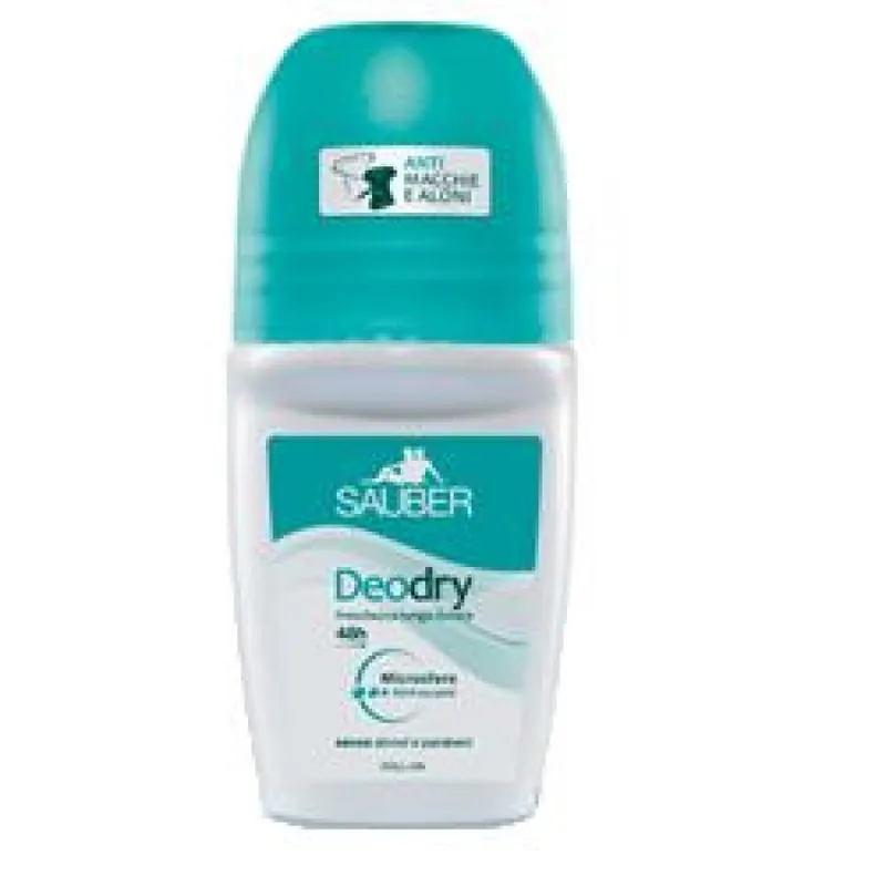 DeoDry Roll-On Protezione Lunga Durata 50ml - Deodorante Roll-On Anti-Odore Offerta
