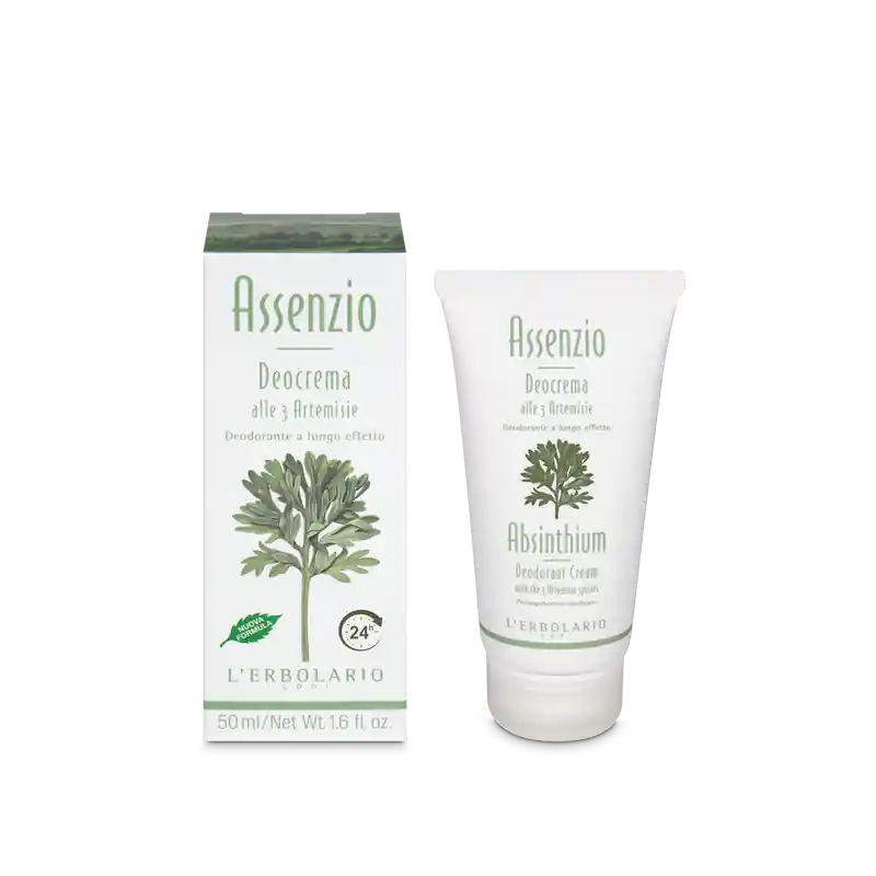 L'Erbolario Assenzio Deocrema deodorante naturale per pelli sensibili 50 ml Top Qualità