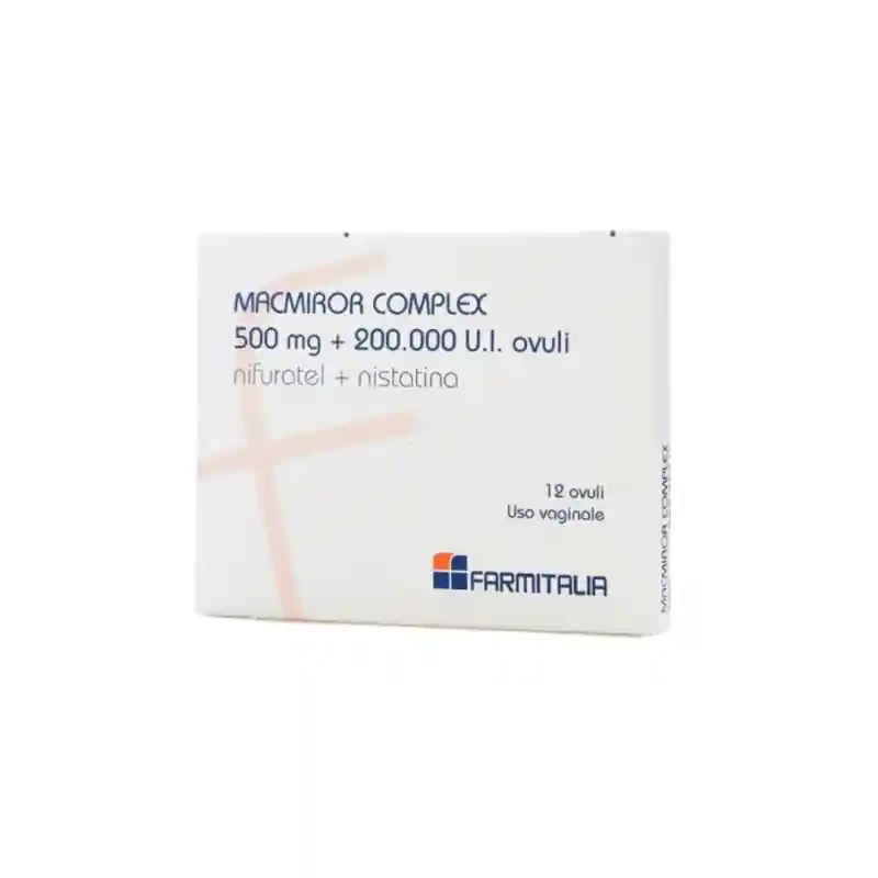 Macmiror Complex 500Mg/200.000 Ui 12 Ovuli Vaginali Novità