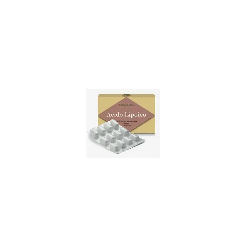 Erbamea Acido Lipoico Integratore Antiossidante 24 Compresse Promozione