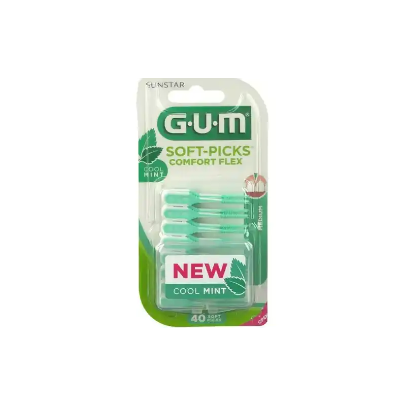 Gum Comfort Flex Mint Scovolini Interdentali Formato Regular 40 Pezzi Prezzo Scontato