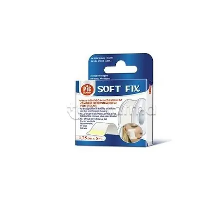 Reso Gratuito Soft Fix Cerotto in Tessuto Non Tessuto per Pelli Delicate 2,5 cm x 500 cm