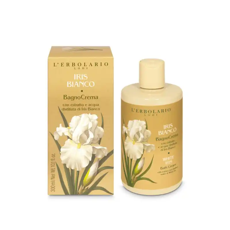 Prezzo Scontato L'Erbolario Iris Bianco BagnoCrema detersione delicata e profumata 300 ml