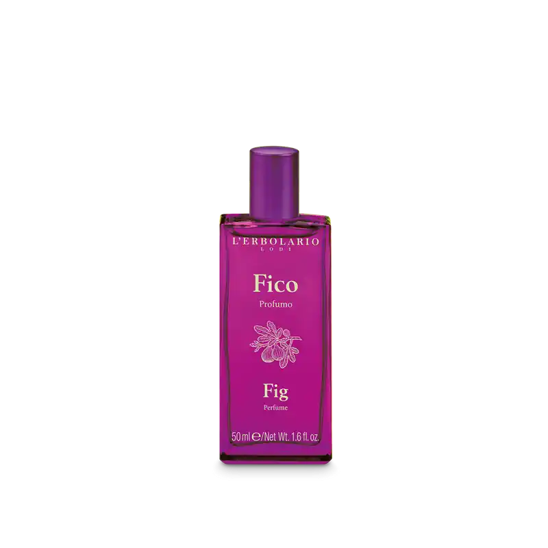 Autentico L'Erbolario Fico Profumo, fragranza unisex fresca e persistente, flacone da 50ml