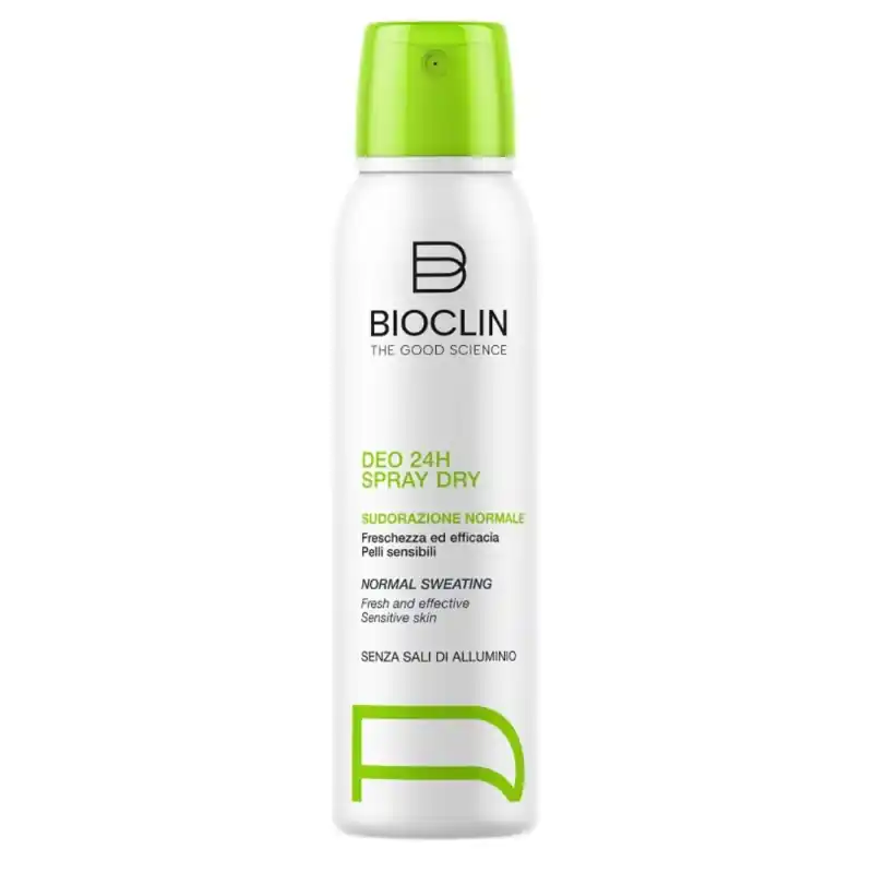 Bioclin Deo 24h Spray Dry per Sudorazione Normale Deodorante 150ml Spedito Oggi