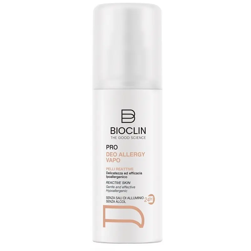 Bioclin Deo Pro Allergy Vapo Deodorante Ipoallergenico per pelli sensibili 100ml Edizione Limitata