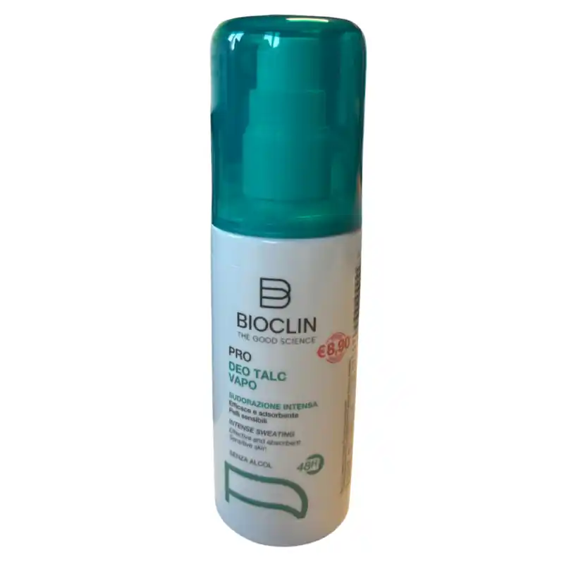 Professionale Bioclin Deo Pro Talc Vapo Deodorante per Sudorazione Intensa Spray 100ml
