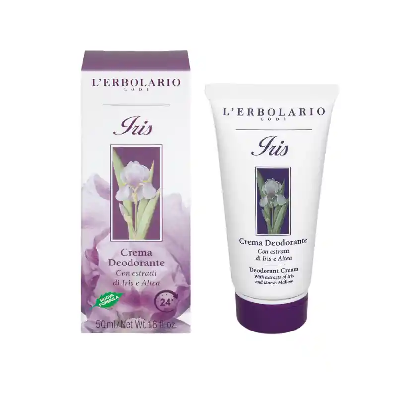 L'Erbolario Iris Crema Deodorante Profumata 50ml Sconto