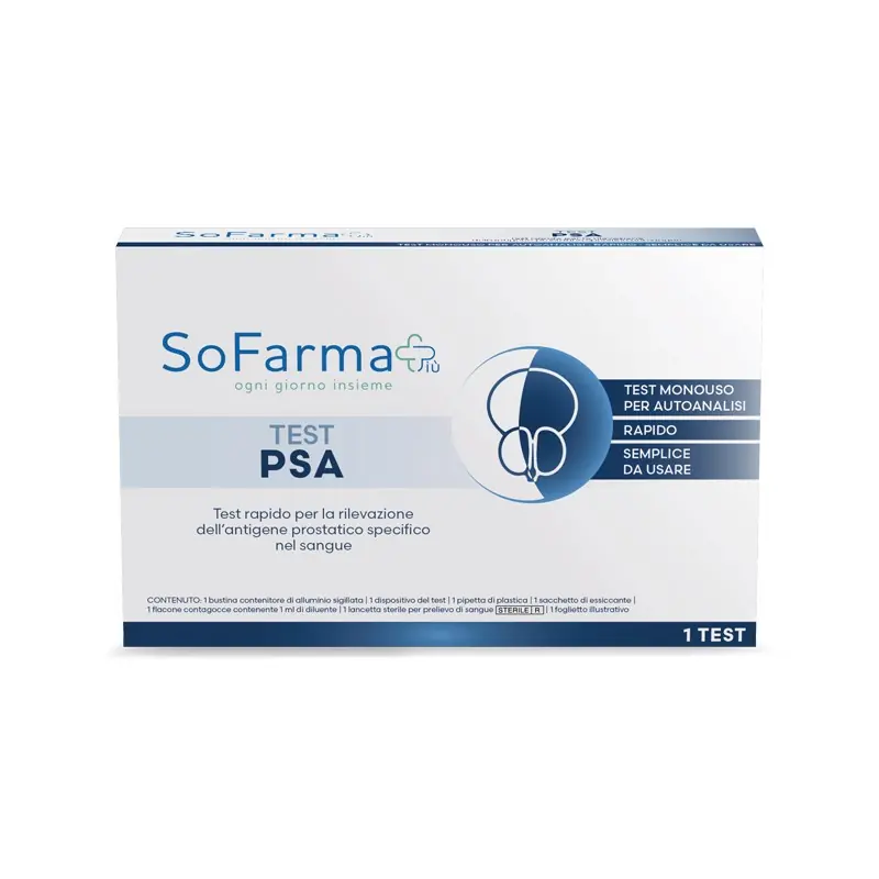Prezzo Di Fabbrica Test Autodiagnostico PSA SoFarmaPiù per Salute Prostatica Kit