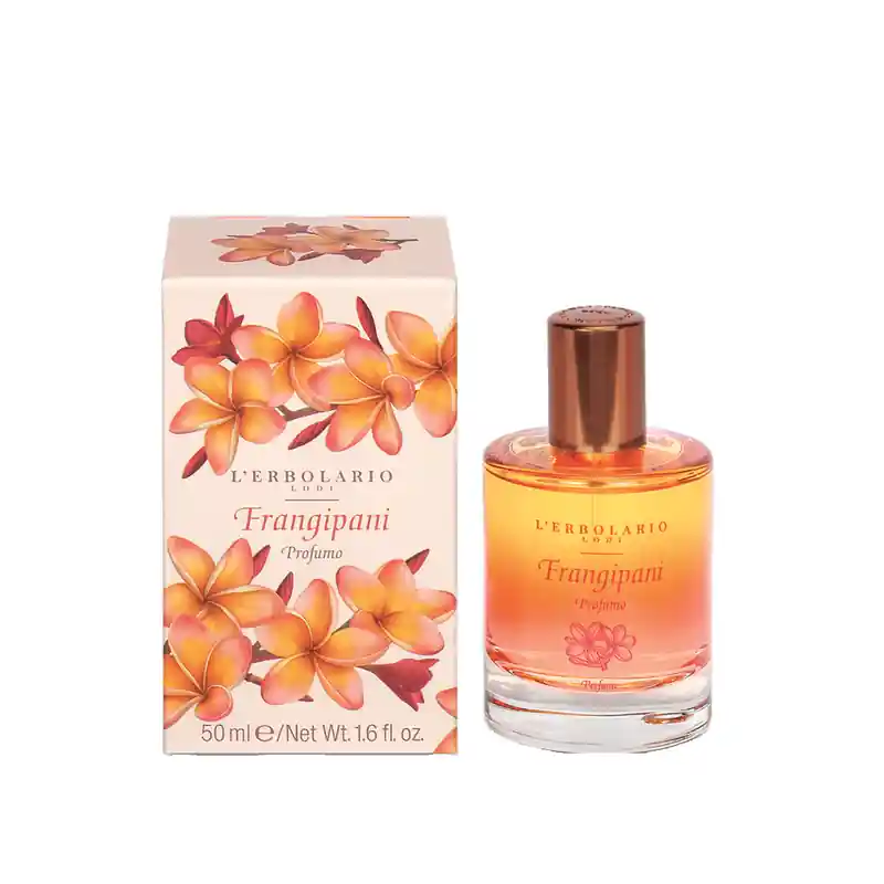 L'Erbolario Frangipani Profumo, fragranza floreale e agrumata per benessere quotidiano 50 ml Offerta Speciale