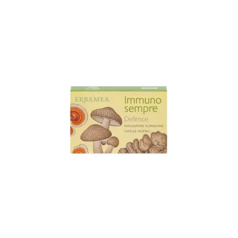 Erbamea Immunosempre Defence Integratore per Difese Immunitarie 24 Capsule Ultimissimo Modello