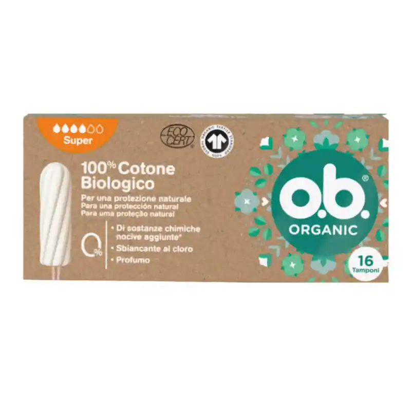 Subito Disponibile OB Assorbenti Interni Ipoallergenici Assorbenza Super 16 Pezzi