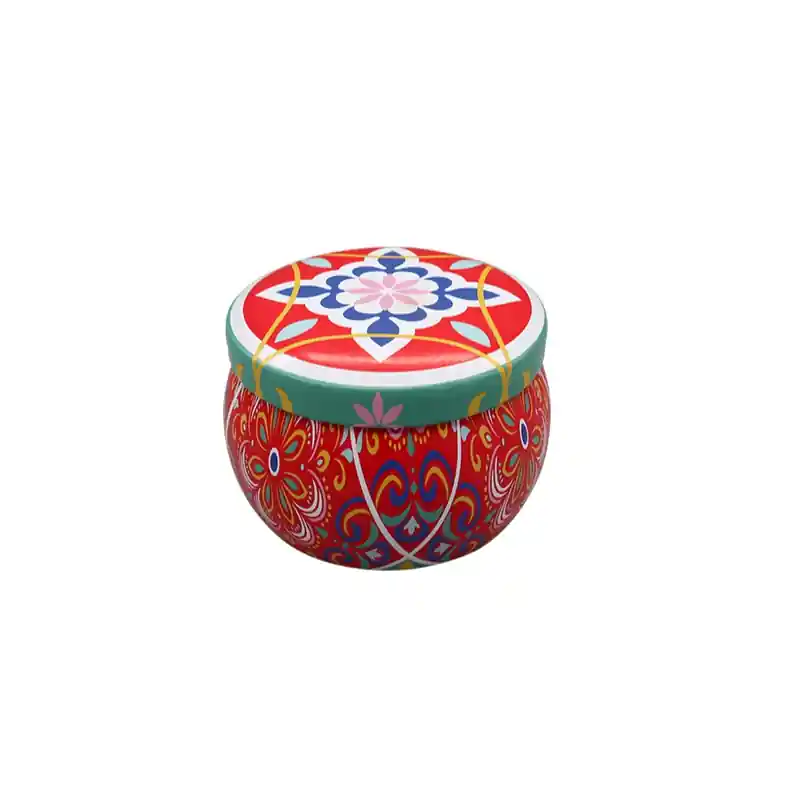Lusso Le Maioliche Candela Fire Red Candela al Pino per Ambiente 120g