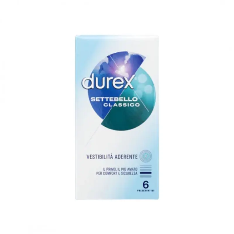 Pagamento Sicuro Durex Settebello 6 Profilattici Classici