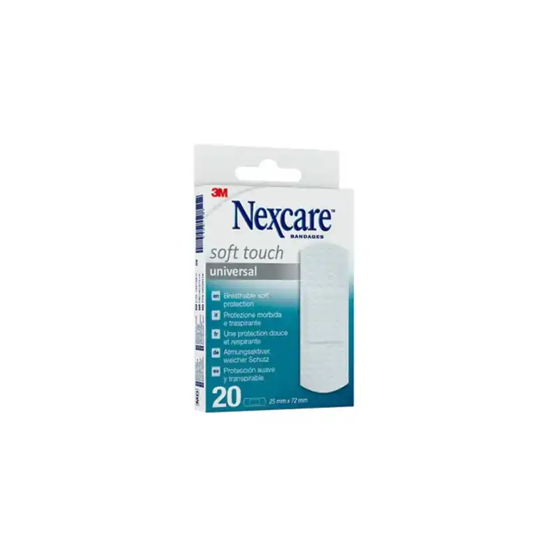 Di Marca 3M Nexcare Soft Touch Cerotto Conformabile 25x72mm 20 Pezzi
