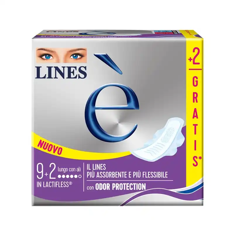 Lines è Lungo Carry Pack per Flussi Abbondanti 11 Pezzi Offerta Limitata