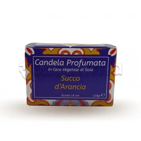 Le Maioliche Candela Profumata Succo d'Arancia 120g Subito Disponibile