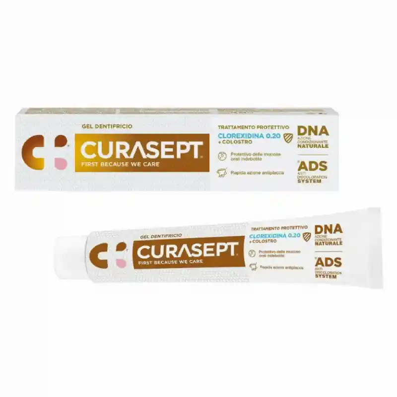 Subito Disponibile Curasept Gel Dentifricio Trattamento Protettivo e Antiplacca 75 ml