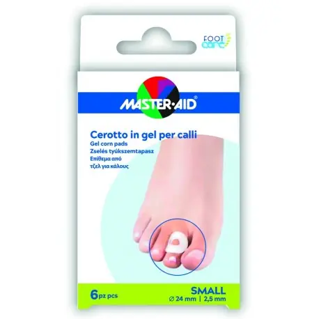 All’Ingrosso Master-Aid Foot Care Cerotto Gel Calli Taglia S 6 Pezzi