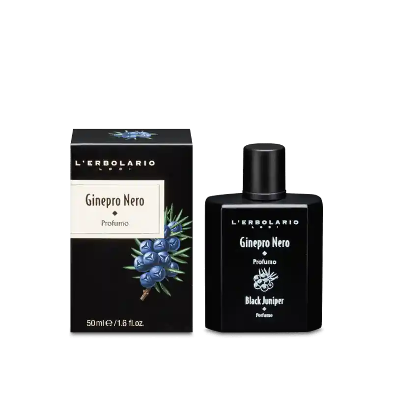 Nuovo Arrivo L'Erbolario Ginepro Nero Profumo maschile energizzante 50 ml vaporizzatore