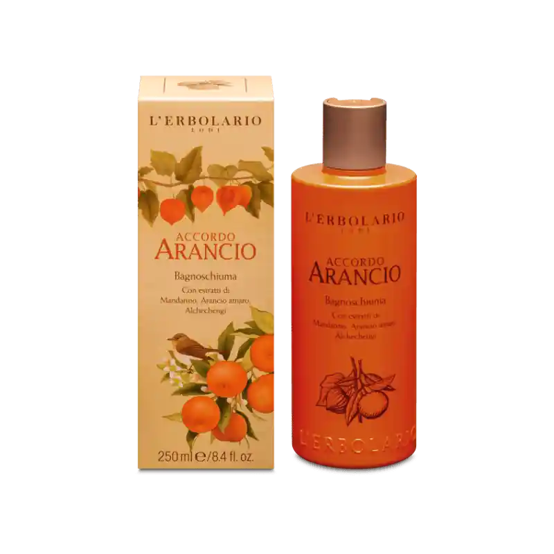 L'Erbolario Accordo Arancio Bagnoschiuma detergente idratante ed elasticizzante 250 ml Economico