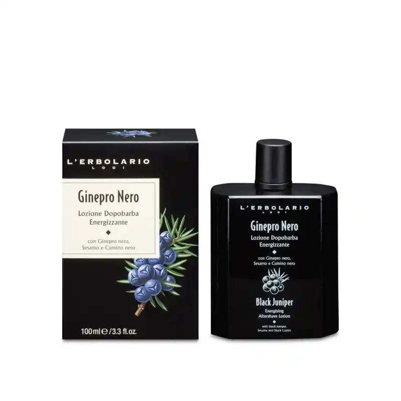 Promo Stagionale L'Erbolario Ginepro Nero Lozione Dopobarba Energizzante per Freschezza e Idratazione 100 ml