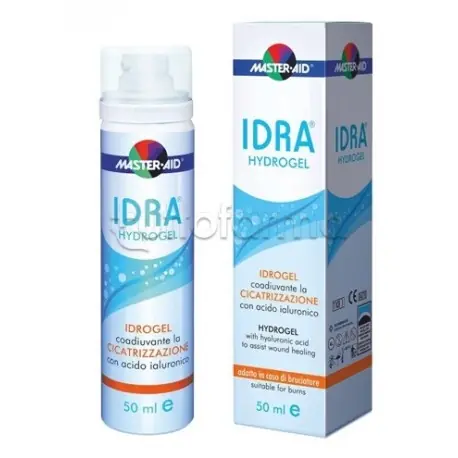 Master-Aid Idracare Idrogel Cicatrizzante per Ferite 50ml Garanzia Inclusa