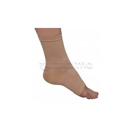 Cavigliera Calzino In Cotone Camel Gibaud per Distorsioni Misura 2 Pezzo Singolo Ordine In Blocco