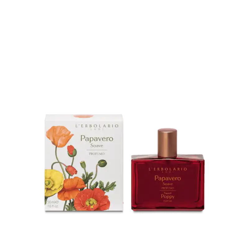L'Erbolario Papavero Soave Profumo, fragranza fiorita e ambrata per donna, 50 ml Super Prezzo