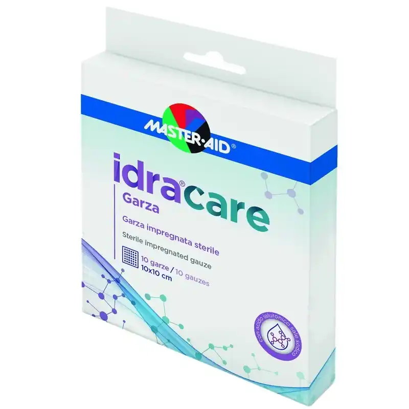 Master-Aid Idracare Garza Impregnata per Cura Ferite Confezione da 10 Pezzi Occasione