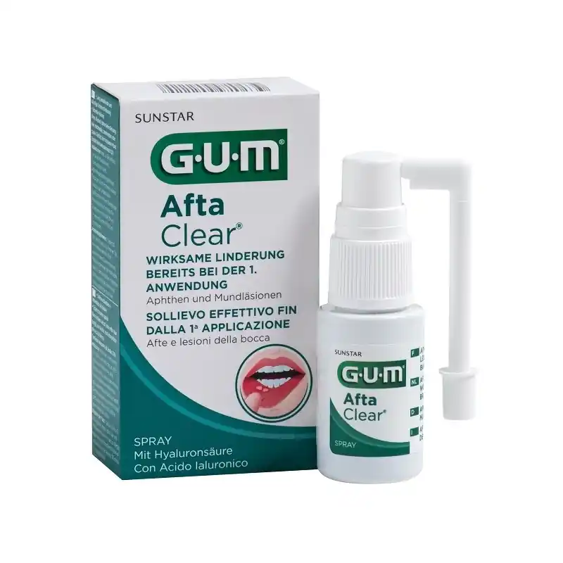 Compra Online Sunstar Gum Aftaclear Spray per Afte e Lesioni Orali 15ml
