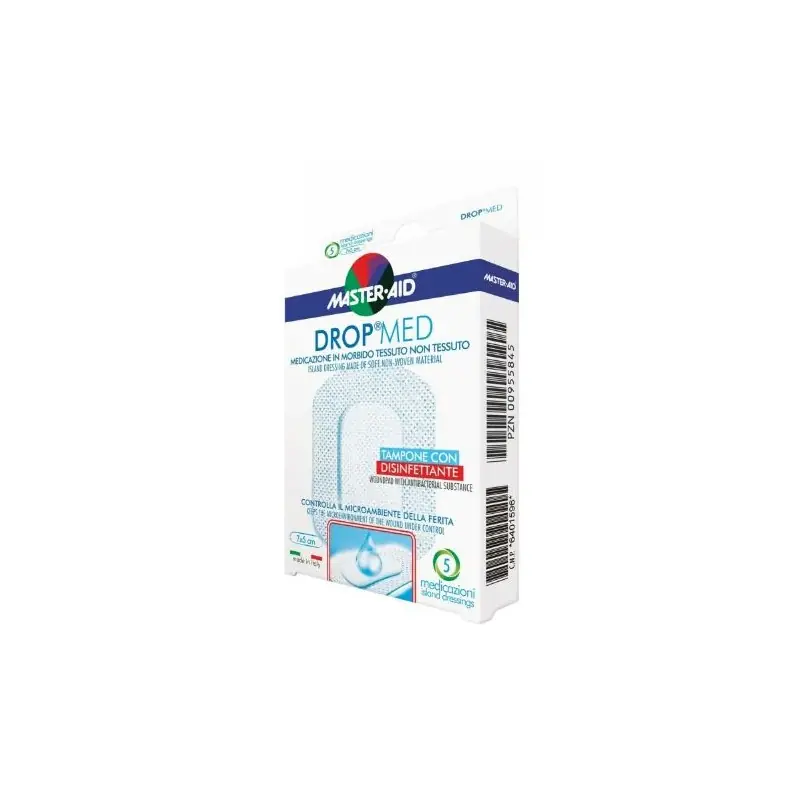 Compra Oggi Stesso Drop Med Medicazione Traspirante 10x10 cm 5 Pezzi