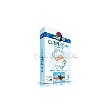 Top Qualità Master-Aid Cutiflexmed Strip per Protezione Ferite 4 Formati 20 Pezzi