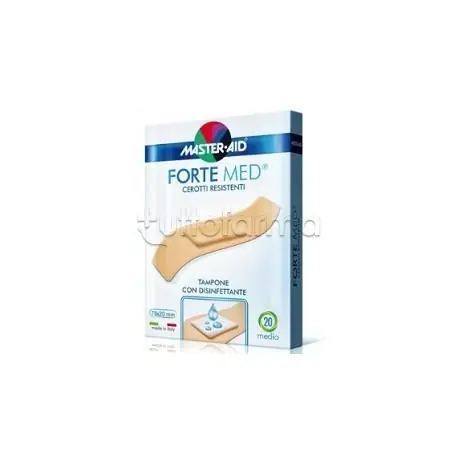 Moderno Master-Aid Cerotto Forte Med Grande 10 Pezzi