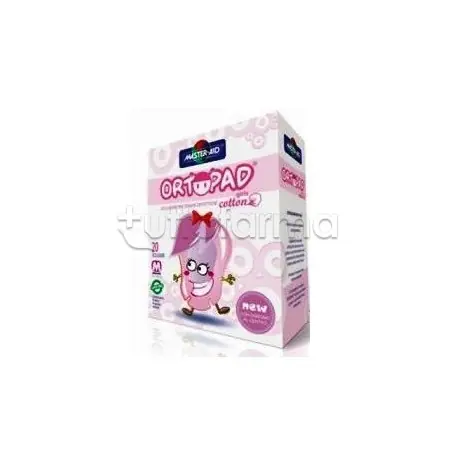 Master-Aid Ortopad Girls Cotton M Cerotto Occlusore per Strabismo per Bambini 20 Pezzi Direttamente Dal Produttore