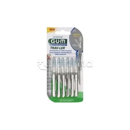 Nuovo Arrivo Gum Trav-ler Scovolini Pro 2,0 mm per Placca 6 pezzi