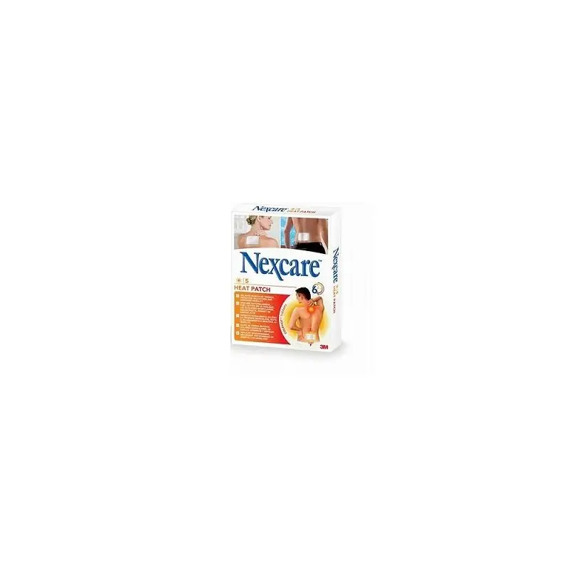 Popolare 3M Nexcare Heat Patch Cerotto Riscaldante per Dolori 5 Pezzi