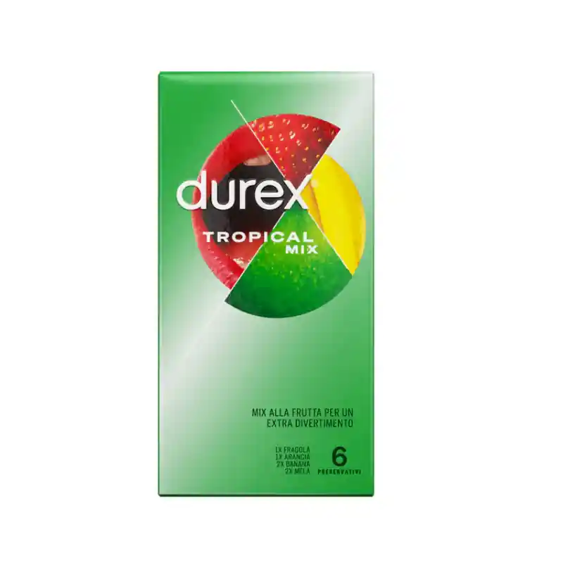 Durex Tropical Mix 6 Profilattici Aromatizzati Prezzo Basso