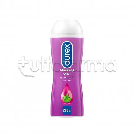 Più Venduto Durex Massage 2 in 1 Gel Lubrificante con Aloe Vera