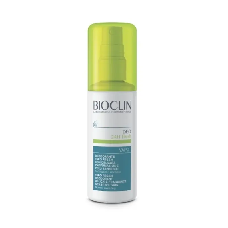 Migliore Qualità Bioclin Deo 24H Vapo Fresh Deodorante con Profumazione Delicata Promo 100 ml