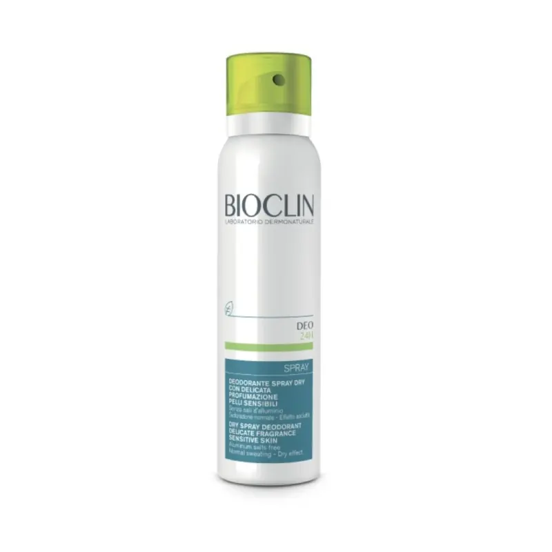 Reso Gratuito Bioclin Deo 24H Spray Dry Deodorante con Profumazione per Sudorazione Normale Promo 150 ml