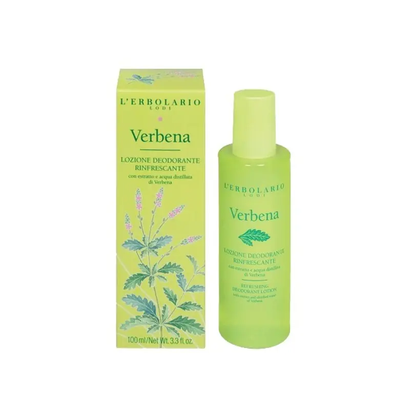 Di Tendenza L'Erbolario Verbena Lozione Deodorante Rinfrescante per Freschezza Naturale Spray 100ml