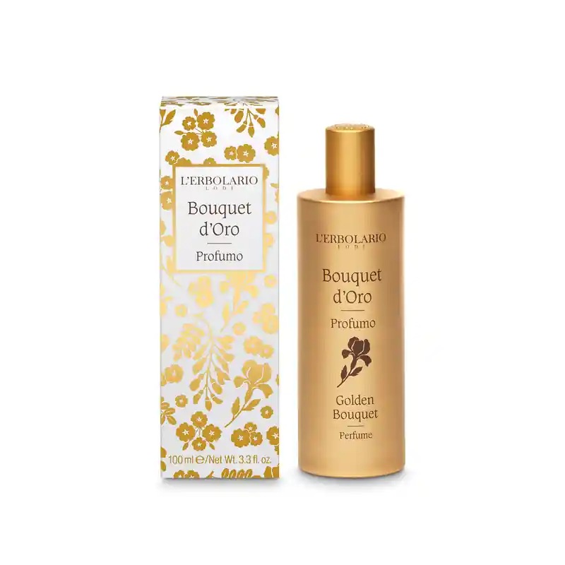 Offerta Lampo L'Erbolario Bouquet D'Oro Profumo, fragranza femminile elegante e luminosa 100 ml
