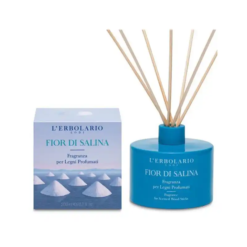 L'Erbolario Fior Salina Fragranza Legni Profumati per Profumare Ambienti 200ml Prezzo Ridotto