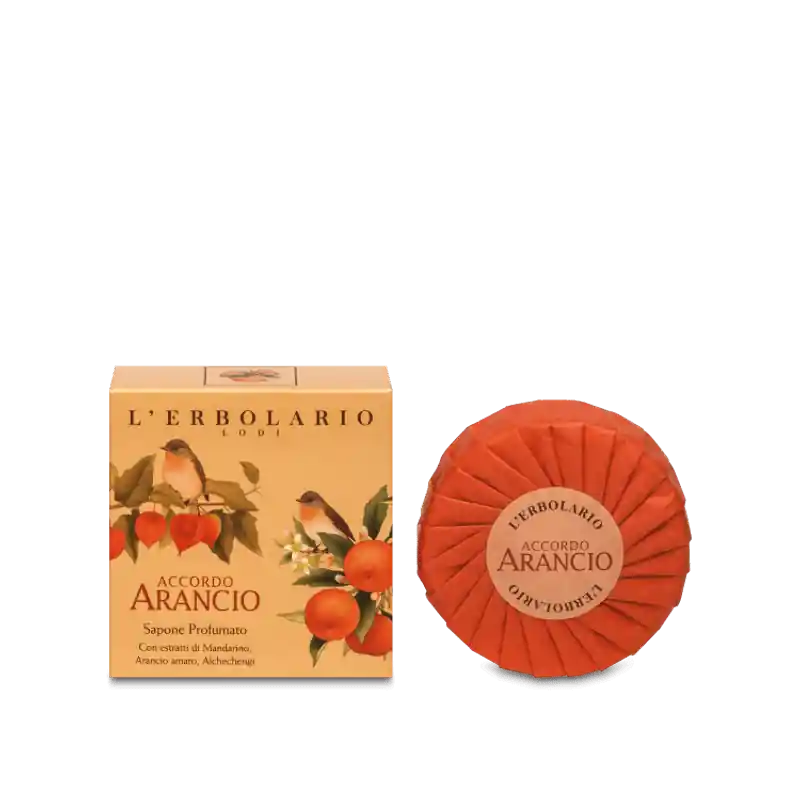 Di Marca L'Erbolario Accordo Arancio Sapone Profumato per Detersione Delicata Mani e Corpo 100 g