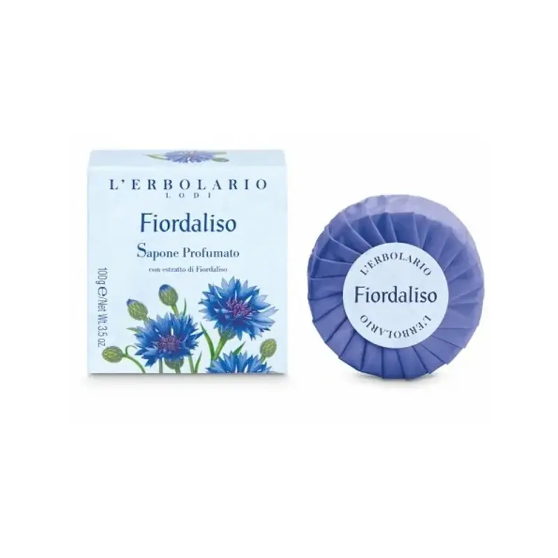 L'Erbolario Fiordaliso Sapone Profumato per Pelli Sensibili 100 g Alta Qualità