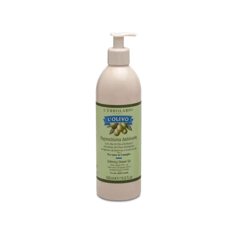 Edizione Limitata L'Erbolario L'Olivo Bagnoschiuma Addolcente per Pelle Delicata 500ml