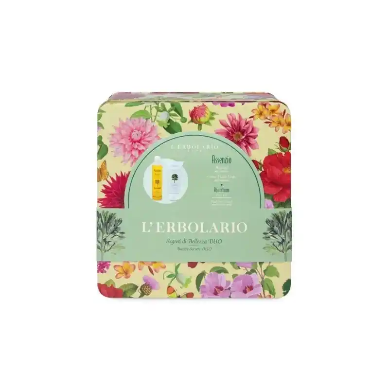 Ultima Occasione L'Erbolario Cofanetto Segreti Di Bellezza Assenzio per Detersione e Idratazione Corpo 2x200ml